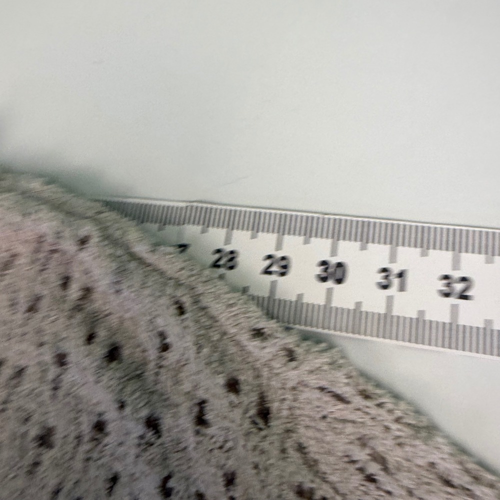 Eileen Fisher M Tan Organic Cotton Fluff Bracelet Sleeve Top Cashmere Knit NWT - Picture 10 of 16